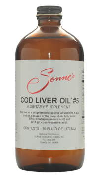 #5 COD LIVER OIL ~ 16 oz. (liquid)