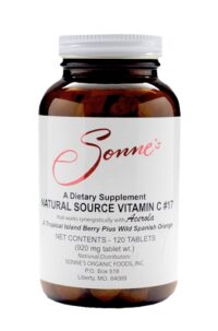 #17 NATURAL SOURCE VITAMIN C ~ 120 Tablets