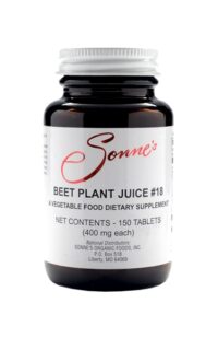 #18 BEET PLANT JUICE TABLETS ~ 150 Tablets